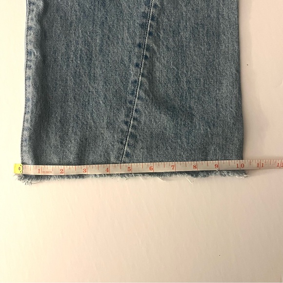 SLVRLAKE Grace Twisted Seam High Rise Wide Leg Jeans Women’s Size 27 - Picture 16 of 16